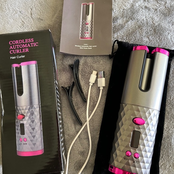 Wireless Automatic Hair Curler - Picture 1 of 15